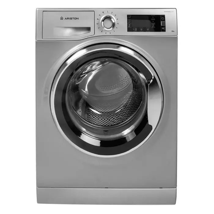 غسالة تعبئة امامية اريستون 10 كيلو 14 برنامج انفرتر - فضي Nllcd1045sca60hz غسالة تعبئة