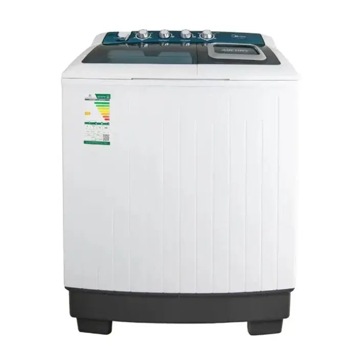 غسالة حوضين 12 كيلو ميديا أبيض Tw120adn غسالة حوضين