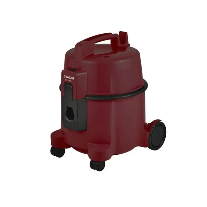 مكنسة هيتاشي برميل احمر داكن 1300 وات Cv-100gss220wr مكنسة هيتاشي