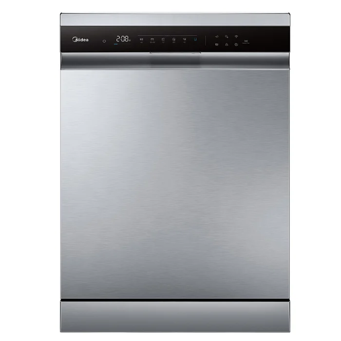 غسالة اطباق ميديا 15 مكان - 9 برامج - ستيل WQP15WU7633GSS غسالة اطباق