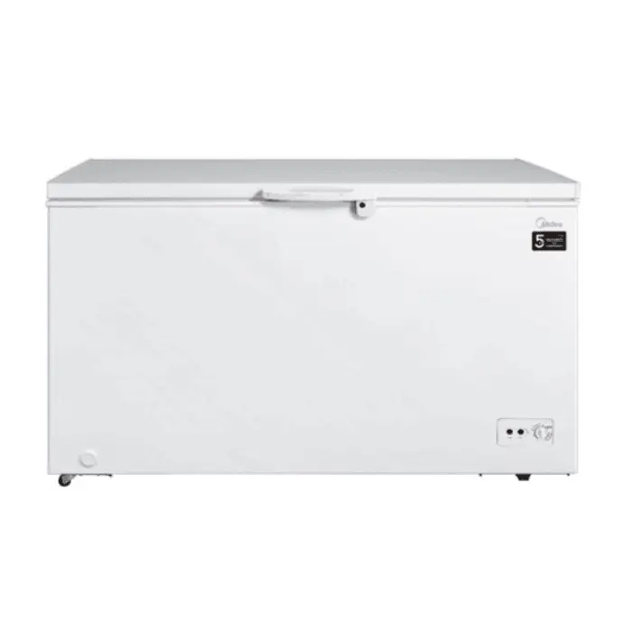 فريزر أرضي ميديا 15 قدم - تجميد سريع - أبيض Hs543c فريزر أرضي