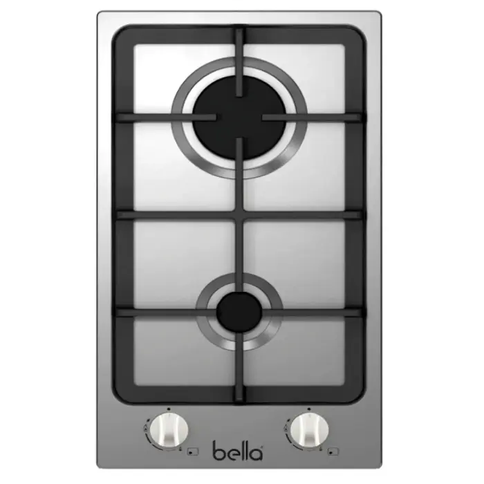 سطح غاز بلت ان بيلا 30 سم - 2 عيون - ستيل B30GX2K سطح غاز