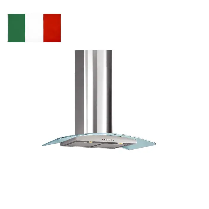 شفاط هواء للمطبخ البا جداري 60 سم - كرستالو ايطالي Italy Crist 60-1000 شفاط هواء للمطبخ