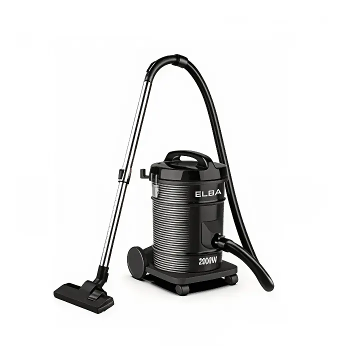 المكنسة الكهربائية البا برميل 21 لتر 2000 وات - أسود ELBA VD-2000-B المكنسة الكهربائية