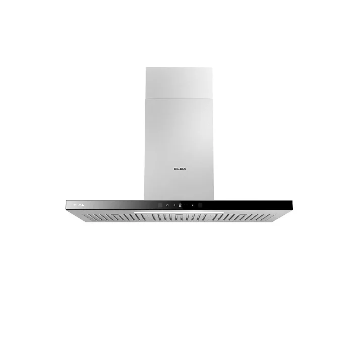 شفاط بوتاجاز البا حرف t جدارى 90 سم - ستيل T90-TOUCH 1200 SS شفاط بوتاجاز