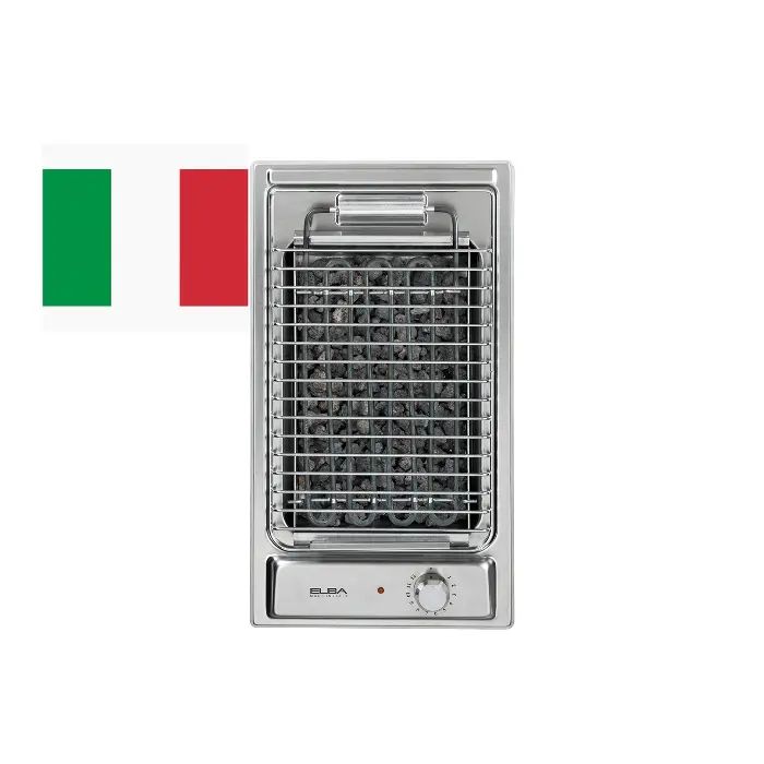 شوايه كهرباء البا سطح سيراميك بلت ان 30 سم - ستيل AS E30-700 X شوايه كهرباء البا