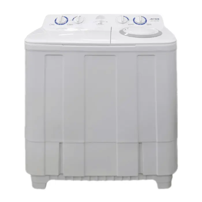 غسالة ملابس حوضين ارو 8 كيلو - أبيض RO-09KTM غسالة ملابس حوضين