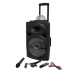 ⁦مكبر صوت امبكس سبيكر 50 وات بلوتوث أسود Ts 81⁩ - الصورة ⁦7⁩