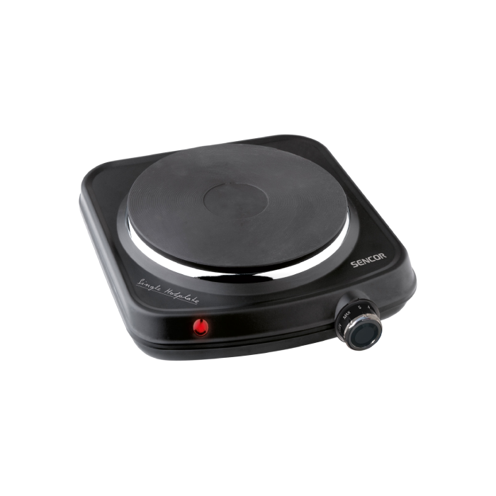 مسطح كهرباء سينكور متنقل 1 عين 1500 وات أسود SCP1504BK مسطح كهرباء سينكور