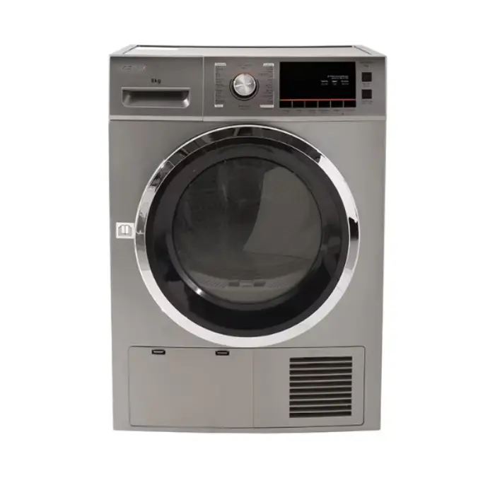 نشافة تعبئة امامية 8 كيلو جنرال سوبريم – 16 برنامج – ستيل GS807SS نشافة تعبئة امامية