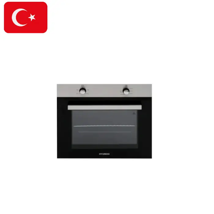 فرن كهرباء بلت ان هيونداى 4 وظائف – 60 سم – سلفر HY-TR4 فرن كهرباء بلت ان
