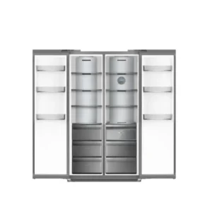 ثلاجة مع فريزر البا دولاب