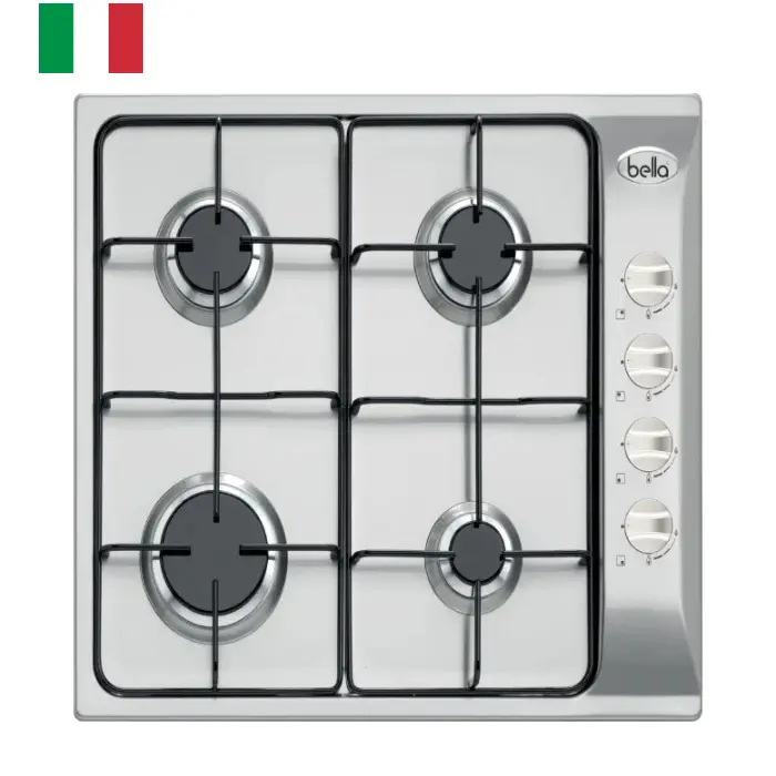 سطح غاز 60 سم بيلا بلت ان ايطالي – امان كامل – B60G4GS سطح غاز 60 سم