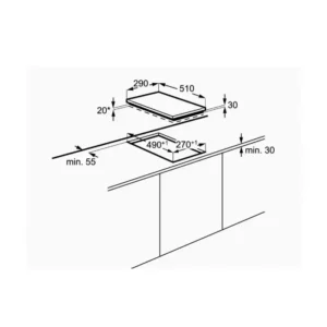سطح كهرباء AEG