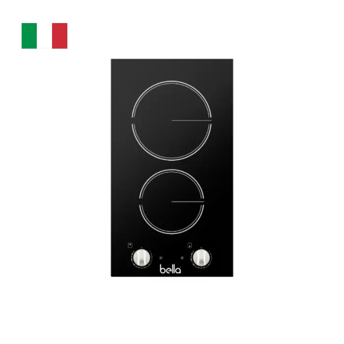 سطح كهرباء بيلا 2 عين سيراميك 30 سم – أسود B30VR2KE سطح كهرباء بيلا