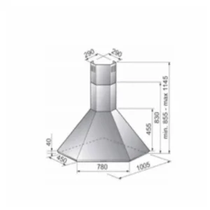 شفاط المطبخ ماجيك لاين