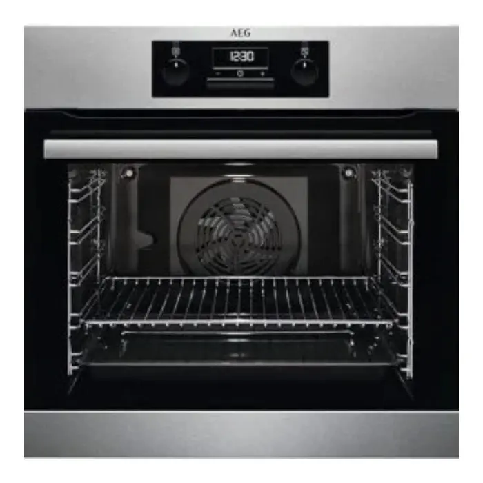 فرن كهرباء بلت ان 60 سم AEG ستيل BEB331010M فرن كهرباء بلت ان
