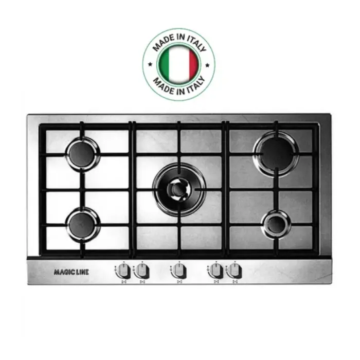 مسطح غاز MAGIC LINE بلت ان 90سم _ستيل MH9G5VCAST مسطح غاز MAGIC LINE