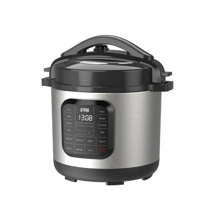 قدر الضغط ويننج ستار 1300 وات - 8 لتر - ستيل ST-9314 قدر الضغط ويننج ستار