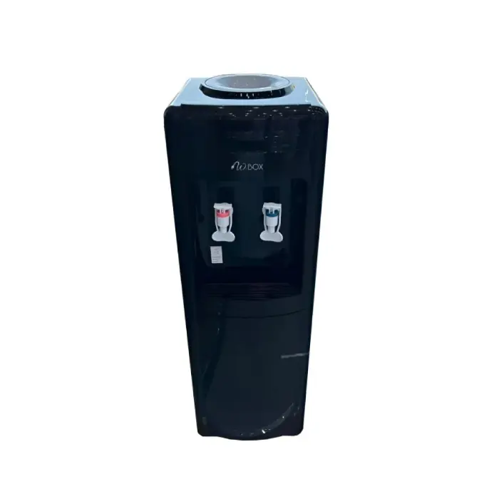 برادة مياة ستاند دبليو بوكس حار وبارد - 2 صنبور - أسود KWD708 برادة مياة ستاند