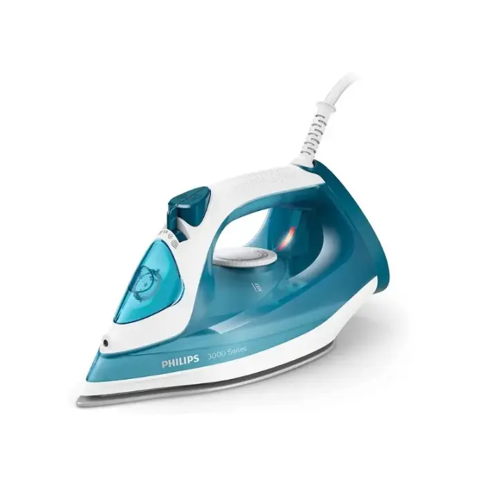 مكواة فيليبس سيراميك 3000 وات - 300 مل - أزرق DST301126 مكواة فيليبس سيراميك