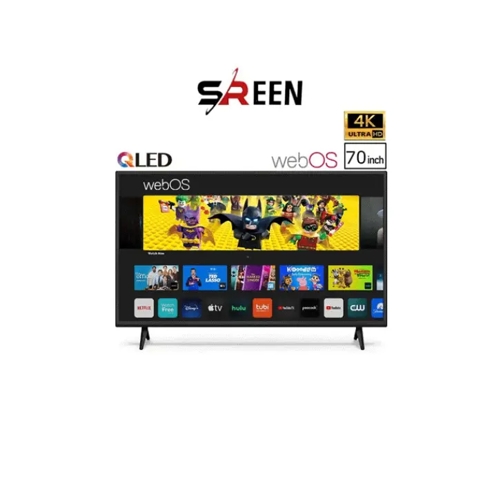 شاشة 70 بوصة سيرين ( 4K UHD – QLED (Web Os – سمارت SRET-70S4KWQ1 شاشة 70 بوصة سيرين