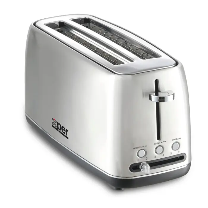 حماصة توست اكسبير 1550 وات - 4 شريحة - ستيل XPTO-950-24 حماصة توست