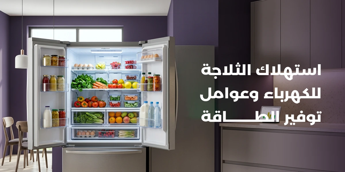 استهلاك الثلاجة للكهرباء